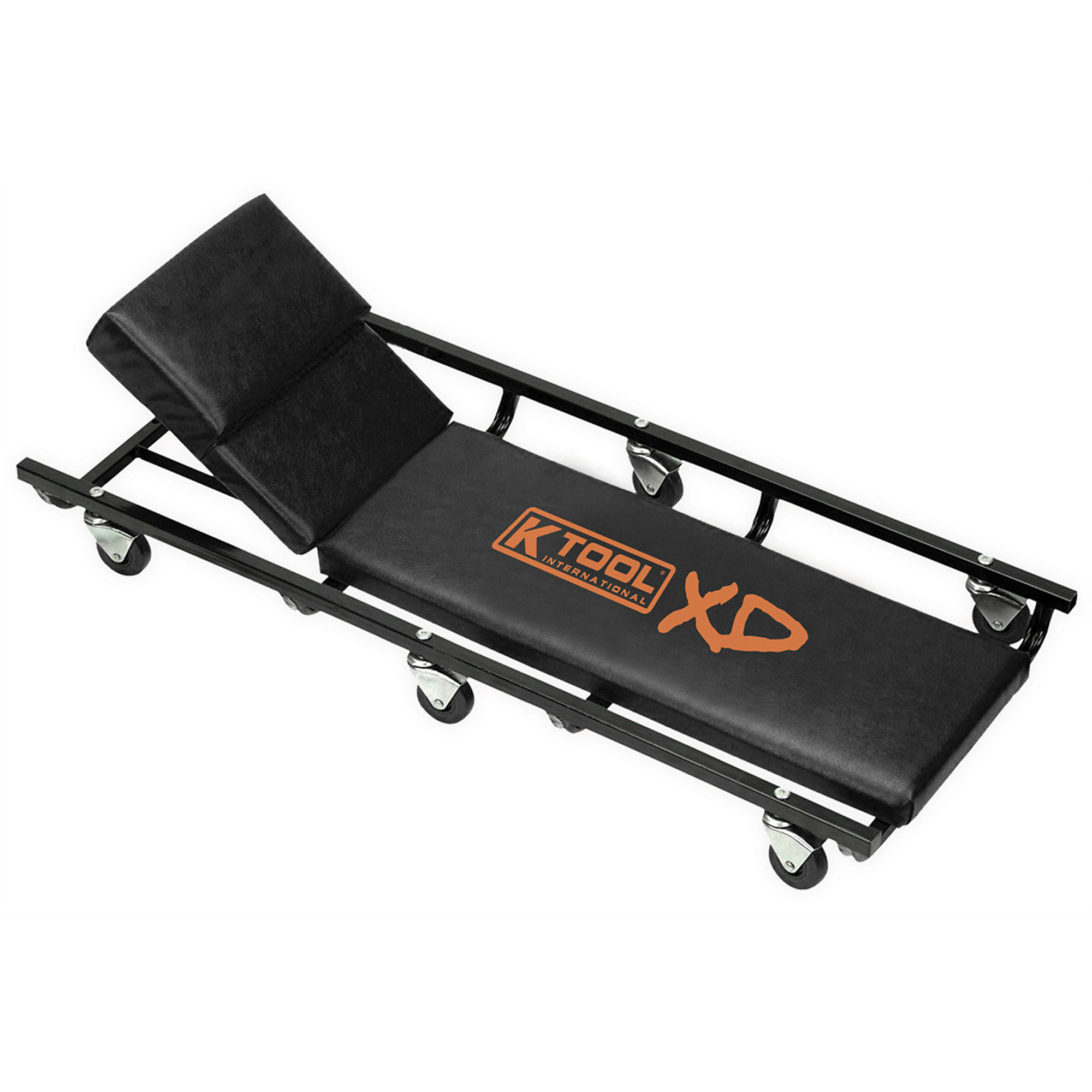 K-Tool International Creeper — 40in. Metal Frame, Adjustable Headrest, Model# KTIXD74962